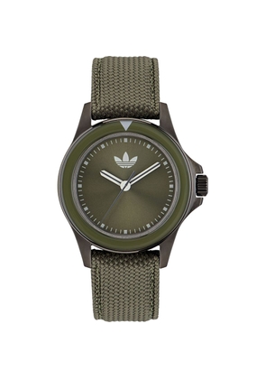 Green Fabric Watch
