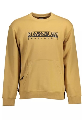Napapijri Beige Cotton Sweater - XL