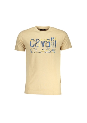 Beige Cotton T-Shirt - XL