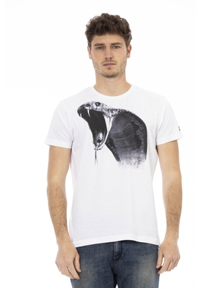 Trussardi Action White Cotton T-Shirt - XL