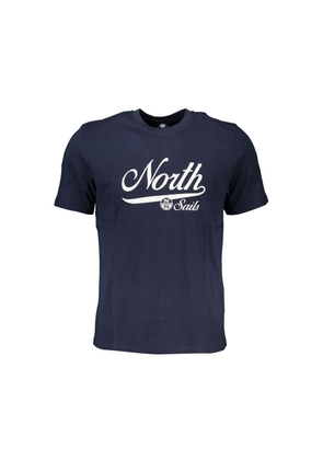 Blue Cotton T-Shirt - S