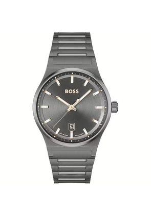 Gray Stainless Steel Watch