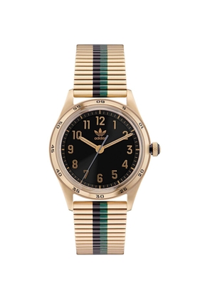 Gold Stainless Steel Watch