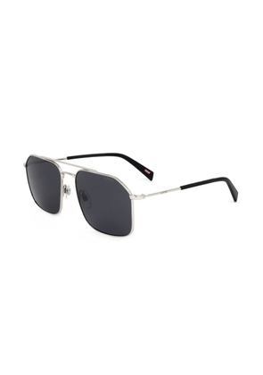 Black Stainless Steel Sunglasses