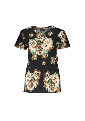 Black Cotton Tops & T-Shirt - XS