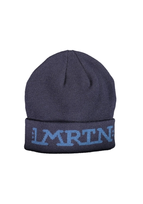 Blue Acrylic Men Cap