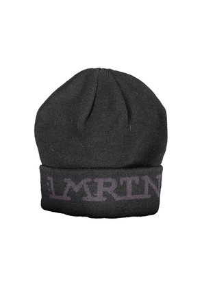 Black Acrylic Men Cap