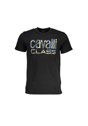 Black Cotton T-Shirt - XL