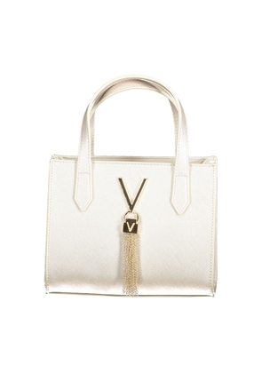 Gray Polyethylene Women Handbag