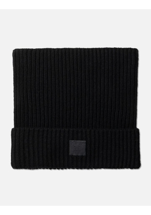 Face Logo Square Beanie - Yak