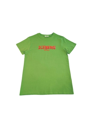 Green Cotton T-Shirt - S