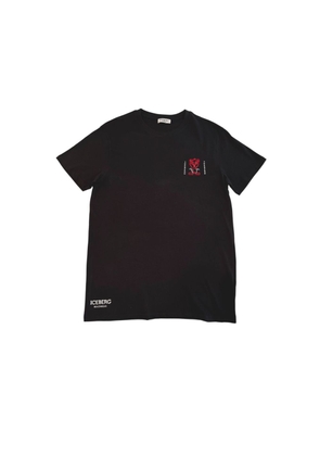 Black Cotton T-Shirt - S