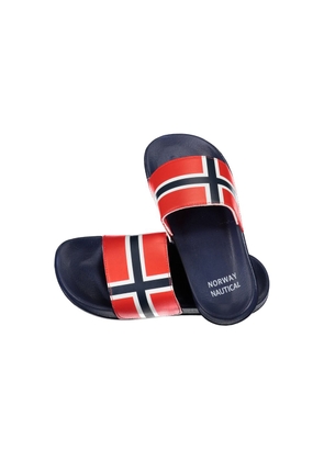 Blue Plastic Men Sandal - EU43/US10