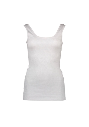 White Cotton Women's Tank Top - XS