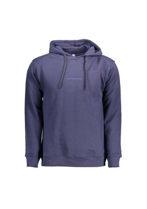 Blue Cotton Men Sweater - XXL