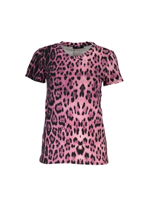 Pink Cotton Tops & T-Shirt - XS