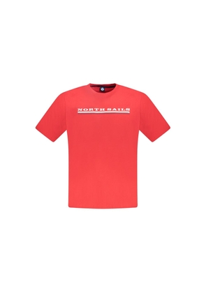 Red Cotton Men TShirt - S