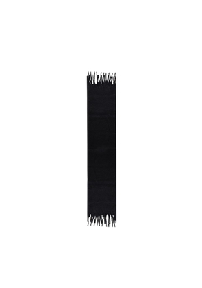 Black Polyester Scarf