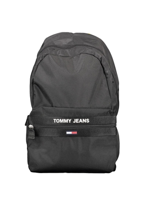 Black Polyester Backpack