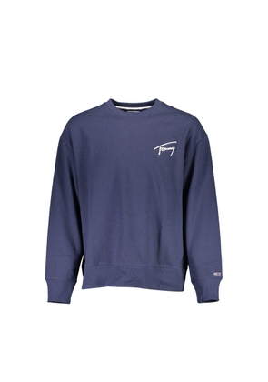 Blue Cotton Men Sweater - XXL