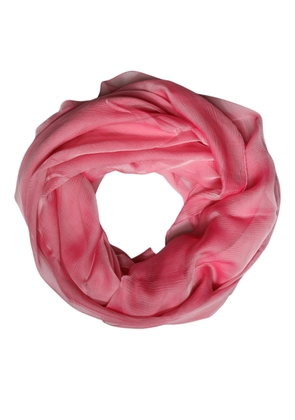 Pink Silk Rectangle Women Wrap Shawl Scarf