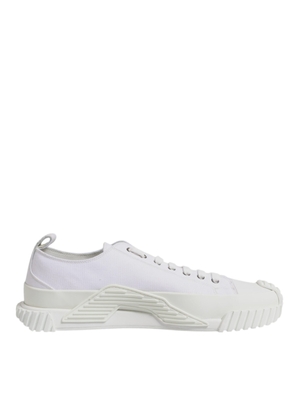White Leather Low Top NS1 Sneakers Shoes - EU44/US11