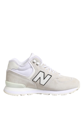 Off White Suede Sneakers Shoes - EU41.5/US8.5