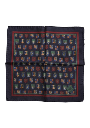 Multicolor Medals Square Foulard Scarf