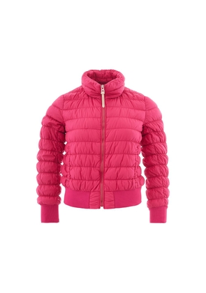 Fuchsia Polyamide Jackets & Coat - XS