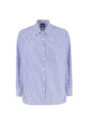 Blue Cotton Shirt - XS