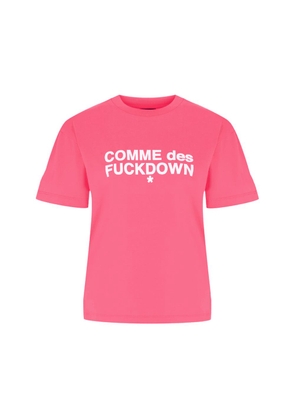 Pink Cotton Tops & T-Shirt - XS