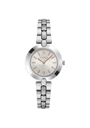 Gray Stainless Steel Watch
