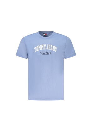 Blue Cotton Men T-Shirt - XL