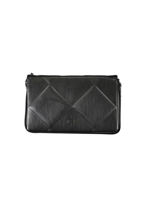 Black Polyester Handbag