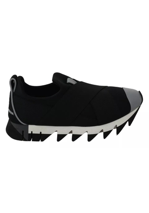 Black Shark Neoprene Stretch Sneakers Shoes - EU36/US5.5