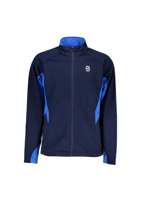 Blue Polyester Jacket - S