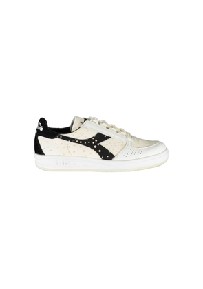 White Leather Women Sneaker - EU35.5/US5.5