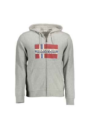 Gray Cotton Sweater - XXL