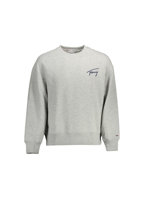 Gray Cotton Men Sweater - XXL