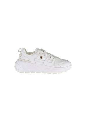 White Polyester Sneaker - EU40/US10