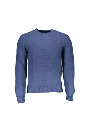 Blue Cotton Sweater - XXL