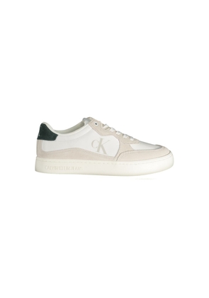 White Leather Men Sneaker - EU40/US7