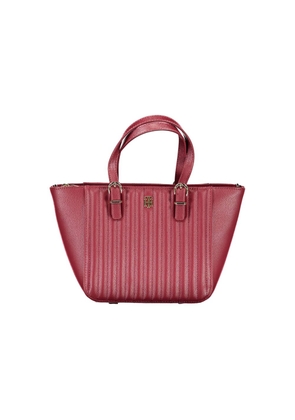 Red Polyethylene Handbag