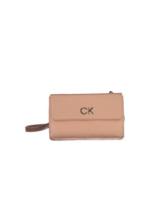 Pink Polyester Handbag