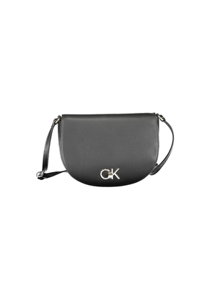 Black Polyester Handbag