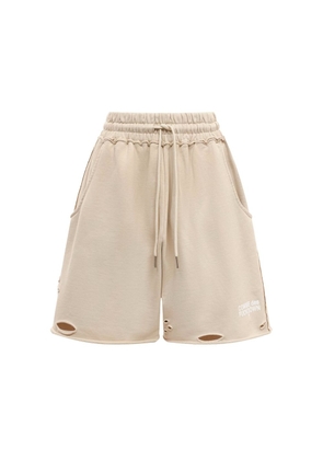 Beige Cotton Short - XS