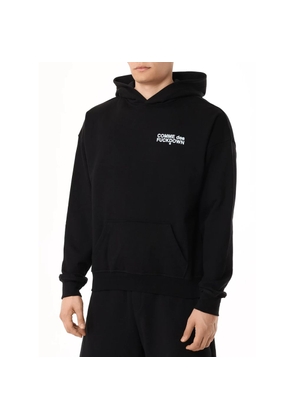 Black Cotton Sweater - XL