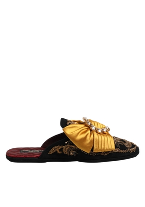 Multicolor Embellished Flat Sandals Shoes - EU44/US13.5