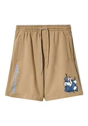 Brown Cotton Short - XL