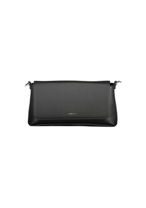 Black Polyester Handbag